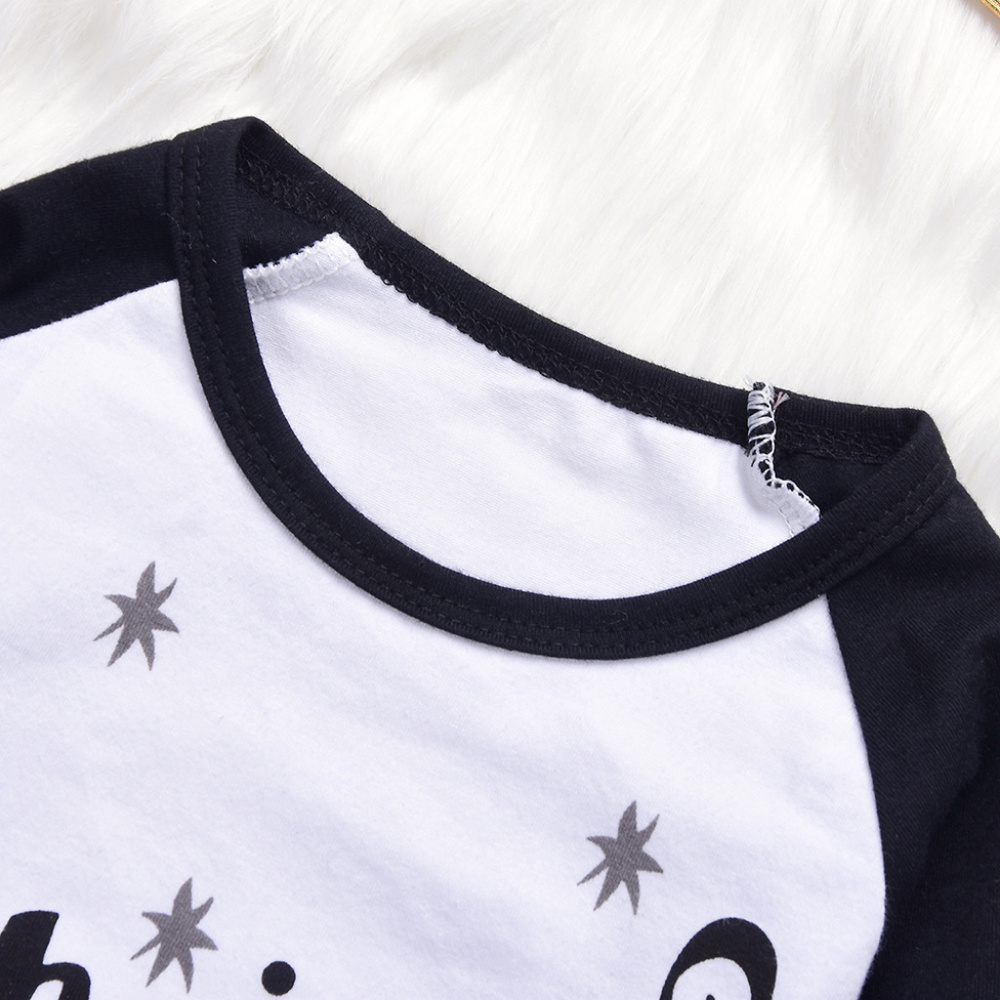 Miss Christmas Shirt Ruffle Leggings Girls Outfit - Picture 2 of 5